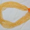 AAA quality Citrin faceted roundel 13 inch strand 3 - 3.5mm approx